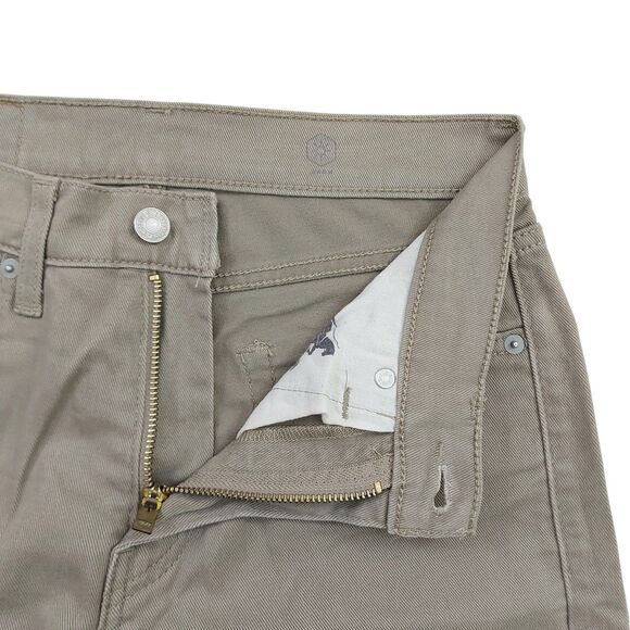 Levi's Warm Jeans Mens 28x29 Brown Cotton Blend Straight Soft 505 Work Outdoor - Picture 4 of 13